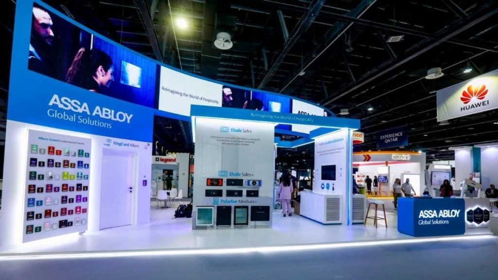 Regal Exhibitions Dubai,UAE-Exhibitions Stand designed and installed for ASSA ABLOY Global Solutions